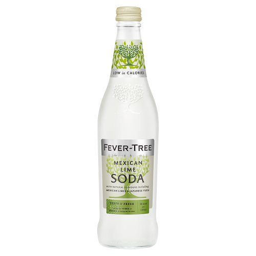 Fever Tree Mexican Lime Soda 500ml pack shot