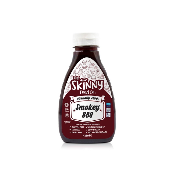 Skinny Food Virtually Zero Tennessee BBQ Sauce 425ml pack shot