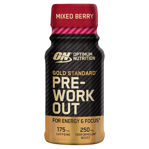 ON Pre-Workout Shot - Mixed Berry (60ml) pack shot