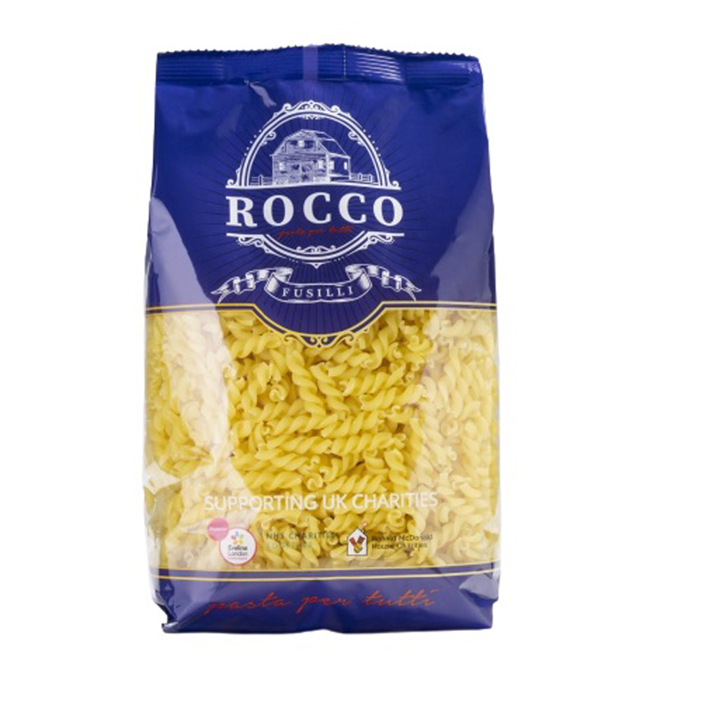 Rocco Fusilli Pasta Foil Bag Pack 500g pack shot
