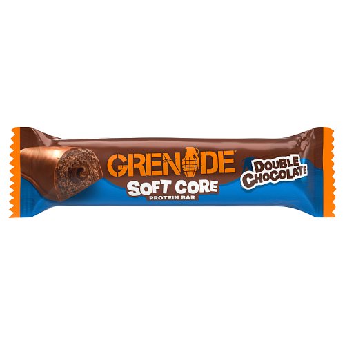 Grenade Soft Core Protein Bar Double Chocolate 50g pack shot