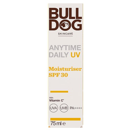Bulldog Anytime Daily Mosituriser SPF30 75ml pack shot