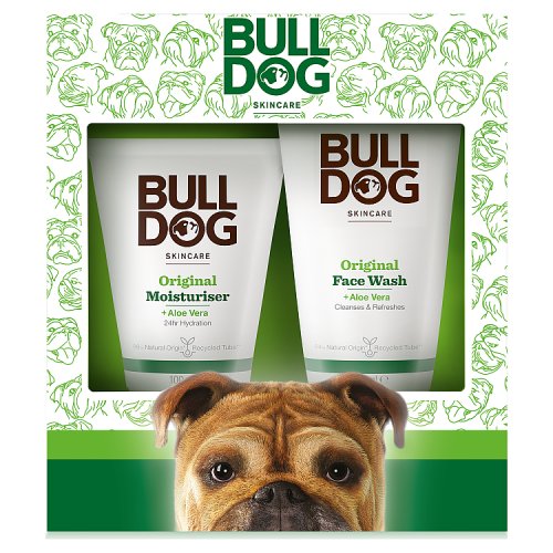 Bulldog Skincare Original Duo Set 2pc (150ml Face Wash & 100ml Moisturiser) pack shot
