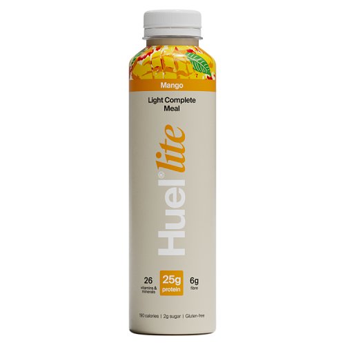Huel Lite Ready to Drink Mango 500ml pack shot