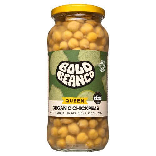 Bold Bean Co Organic Chickpeas 570G pack shot
