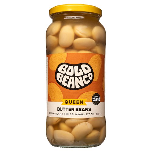 Bold Bean Co Queen Butter Beans 570G pack shot