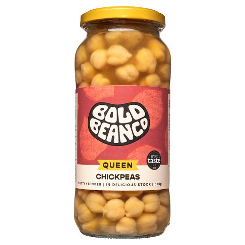 Bold Bean Co Queen Chickpeas 570G pack shot