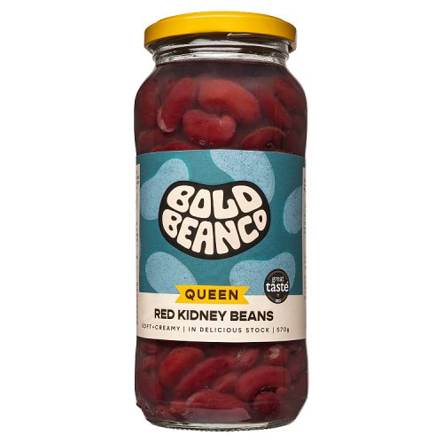 Bold Bean Co Queen Red Kidney Beans 570G pack shot