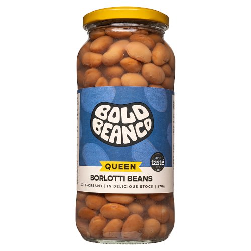 Bold Bean Queen Borlotti Beans 570G pack shot