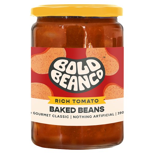 Bold Bean Co Baked Beans Rich Tomato 390G pack shot