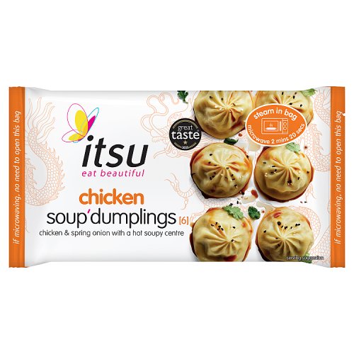 ITSU CHICKEN SOUP DUMPLINGS pack shot