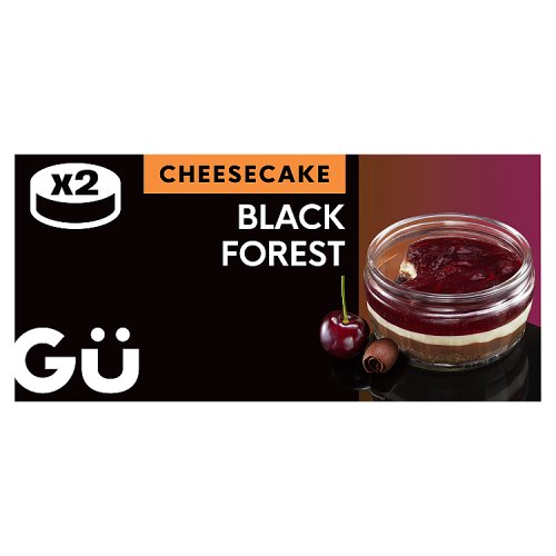 GU BLACK FOREST CHEESECAKE 2PK pack shot