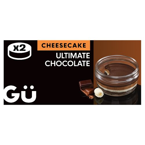 GU ULTIMATE CHOCOLATE CHEESECAKE 2PK pack shot