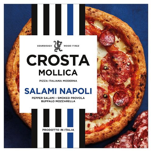 CROSTA & MOLLICA SALAMI NAPOLI SOURDOUGH PIZZA pack shot