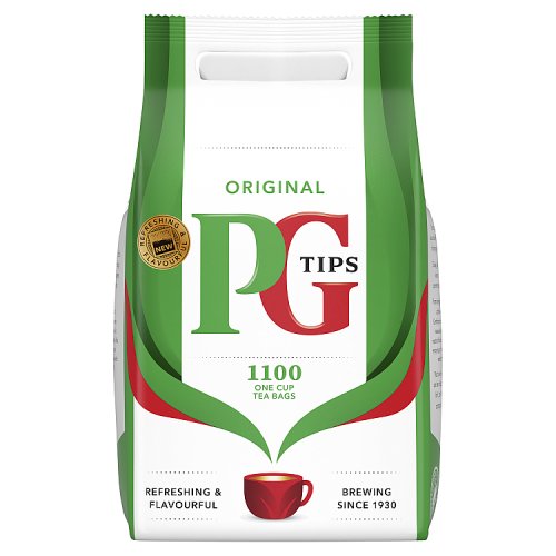 Pg Tips Tea Bags 1100's pack shot
