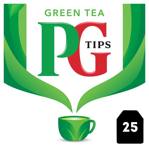 Pg Tips Tea Bags Envelopes Green Tea 25's pack shot