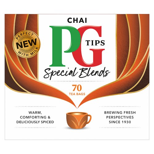 PG Tips Chai Teabags 175g pack shot