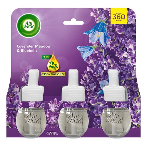 Air Wick Electric 3x19ml Refill Lavender Triple Pack pack shot