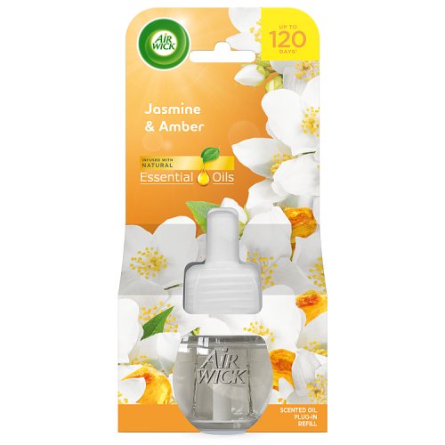 Air Wick Electric Refill Amber & Jasmine 19ml pack shot