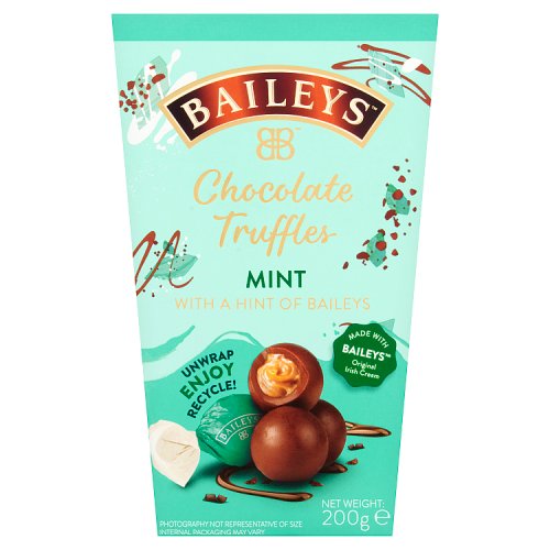 Baileys Mint Truffles 200g pack shot