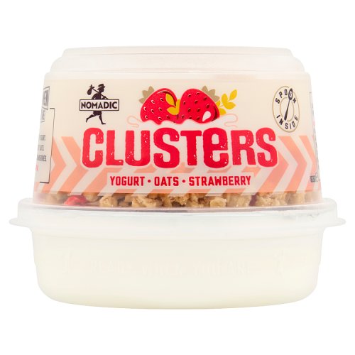 NOMADIC OAT CLUSTER STRAWBERRY YOGURT pack shot