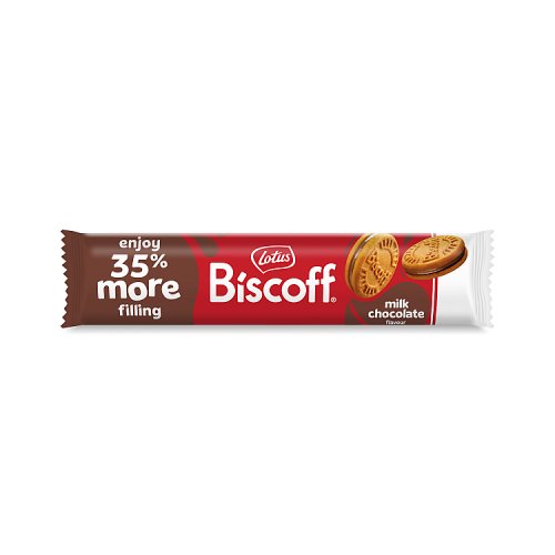 Lotus Biscoff Sandwich Milk Chocolate 154g pack shot