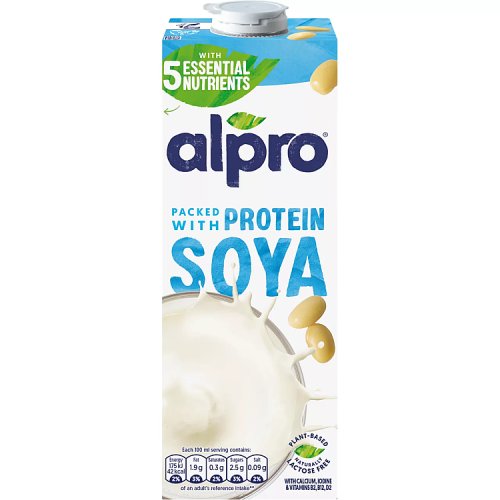 Alpro UHT Soya Original 1Ltr pack shot