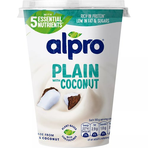 ALPRO BIG POT PLAIN WITH COCONUT pack shot