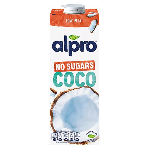Alpro Coconut Unsweetened 1Ltr pack shot