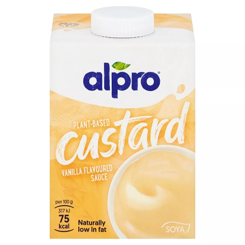 Alpro Dairy Free Custard 525g pack shot