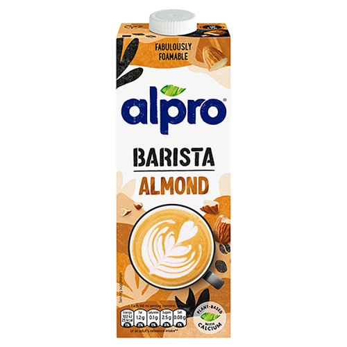 Alpro Barista Almond 1Ltr pack shot