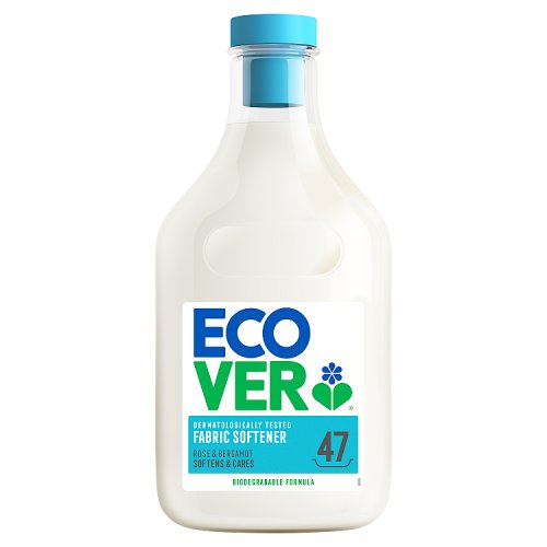Ecover Fabric Softener Rose & Bergamot 1.43L pack shot