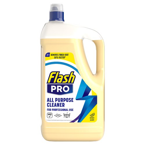 Flash Professional 5ltr All Purpose Cleaner Lemon pack shot