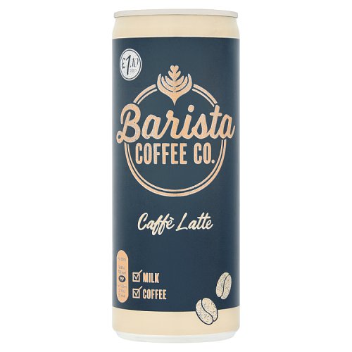 Barista Coffee Latte 250ml PMP pack shot