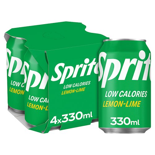 Sprite Regular 4pk (4 x 330ml) pack shot