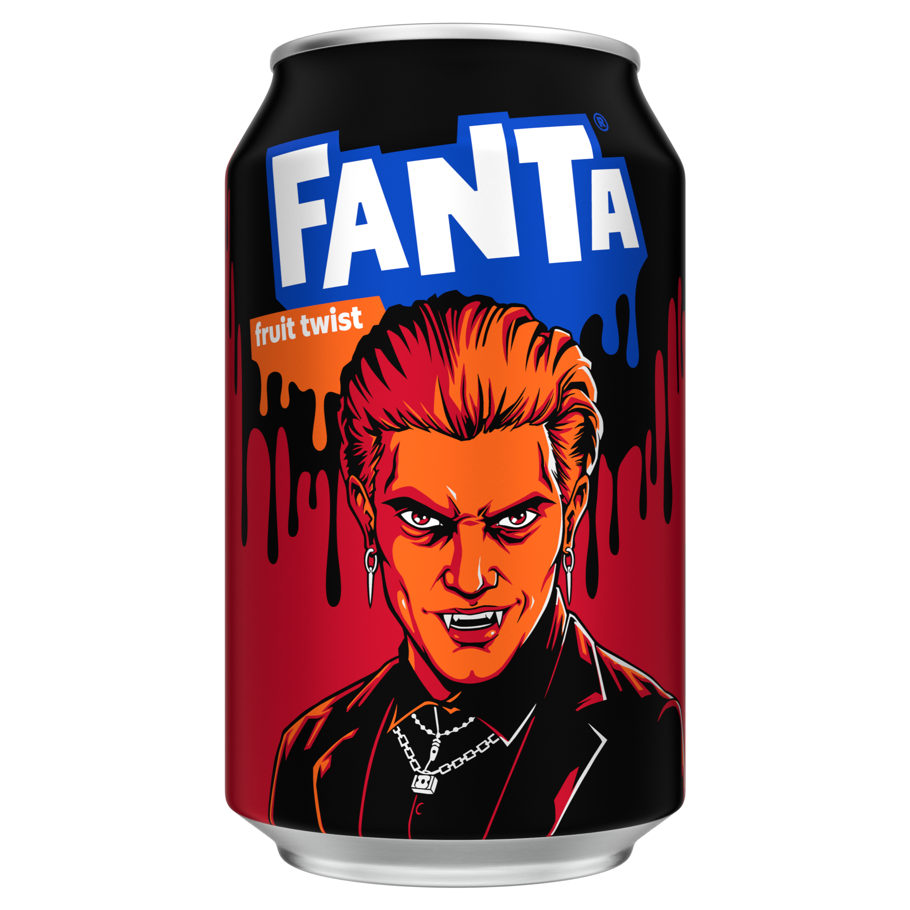 Fanta Fruit Twist 330ml pack shot