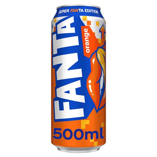 FANTA ORANGE MEGA CAN pack shot