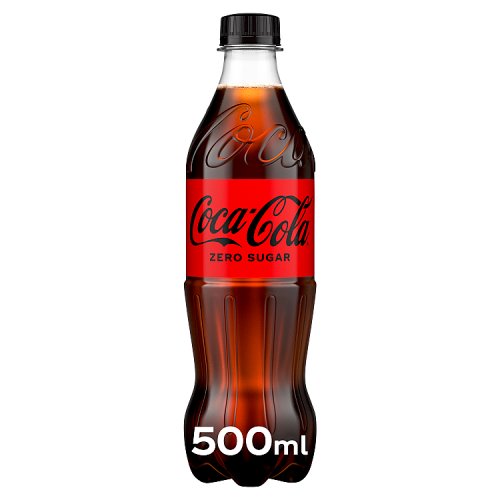 Coca Cola Zero Sugar 500ml pack shot