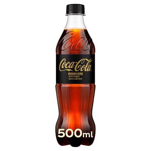 Coke Zero 500ml pack shot