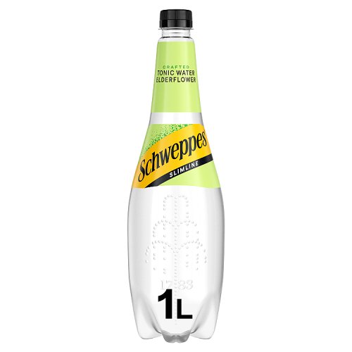 Schweppes Elderflower Tonic 1Ltr pack shot