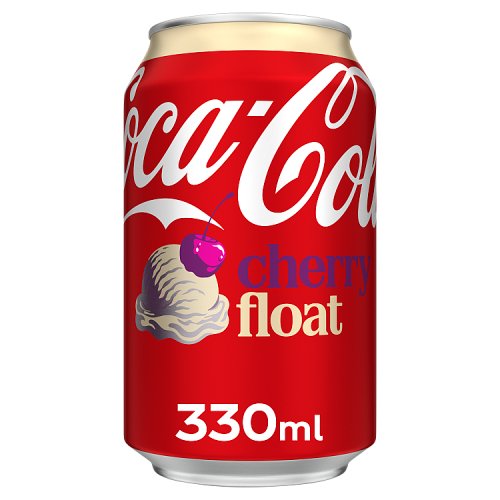 Coca Cola Cherry Float 330ml pack shot