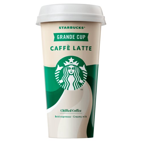 STARBUCKS GRANDE CAFFE LATTE pack shot