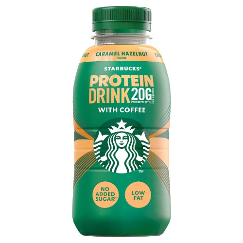 STARBUCKS PROTEIN CARAMEL HAZELNUT pack shot