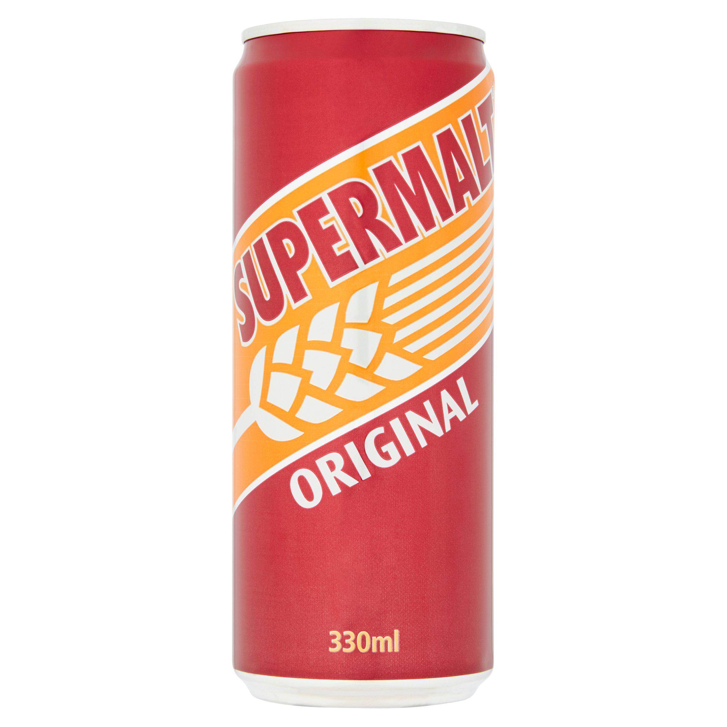 Supermalt Sleek Can 330ml pack shot