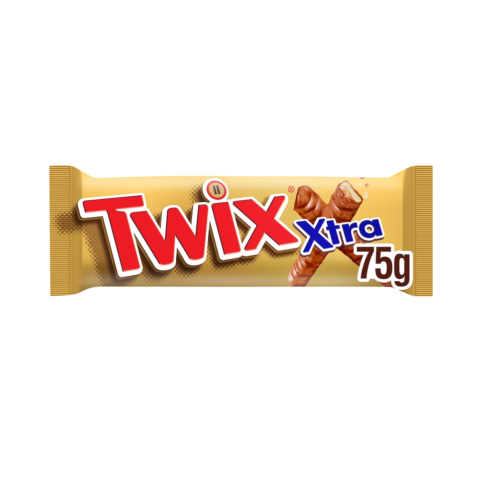 Twix Extra 75g pack shot