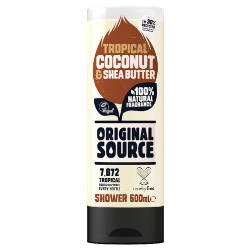 Original Source XL Shower Gel Coconut Shea Butter 500ml pack shot