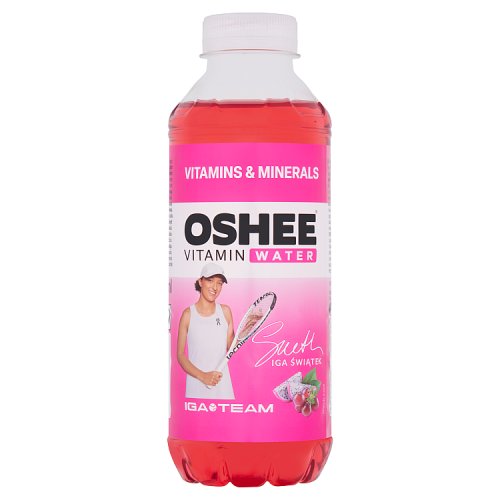 Oshee Vitamin Water Vitamins & Minerals Grapefruit & Dragonfruit 555ml pack shot