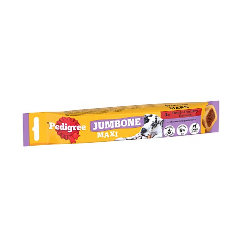 Pedigree Jumbone Dog Treat With Beef 180g pack shot