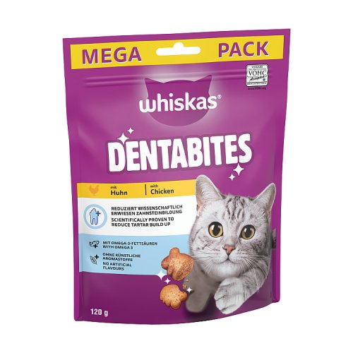 Whiskas Dentabites Huhn 120g pack shot