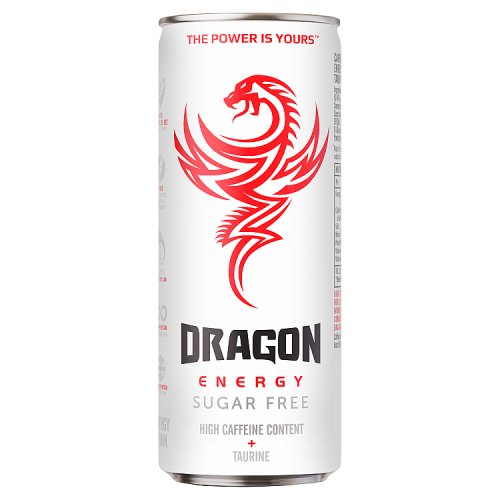 Dragon Energy Sugar Free Can 250ml pack shot